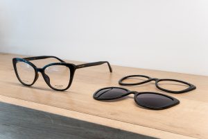 Kate Spade Clip-On Sunglasses